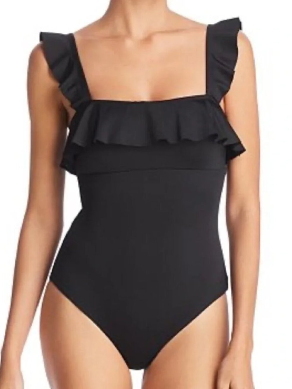 Eberjey So Solid Jane One-Piece Swimsuit Size S